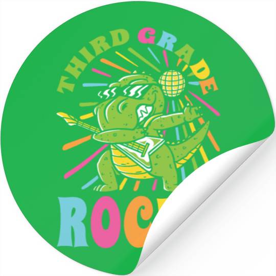 Third Grader Awesome Back To School Lifestyle Gift Stickers