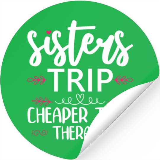 Womens Sisters Road Trip 2022 Weekend Stickers