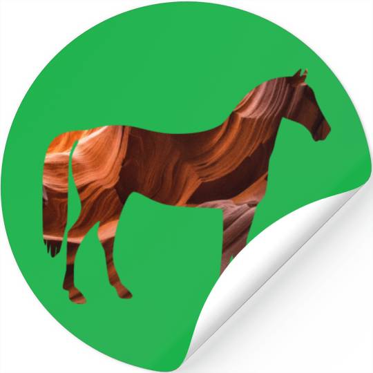 Rocky Horse - Grand Canyon rocks Stickers