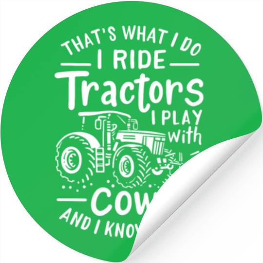 Farming and tractors Stickers