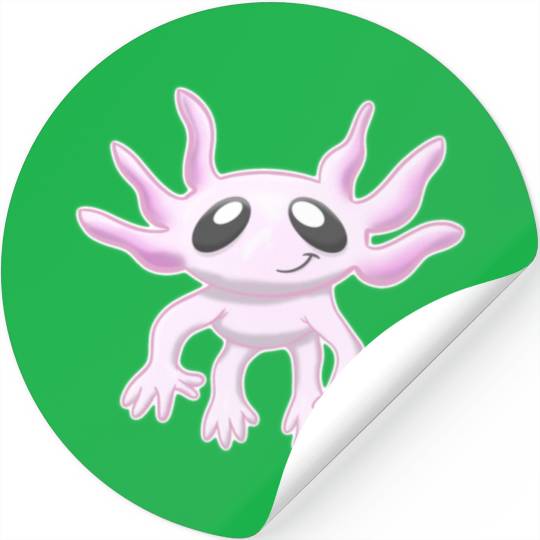 Sweet Axolotl Stickers