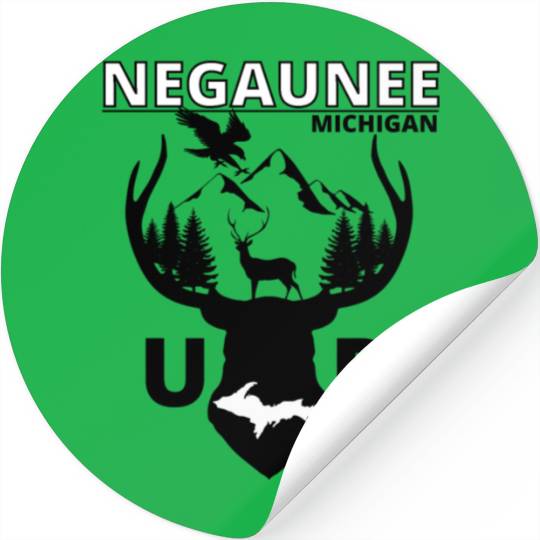 Negaunee Michigan Upper Peninsula Stickers