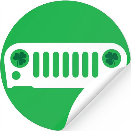 Jeep Irish Stickers