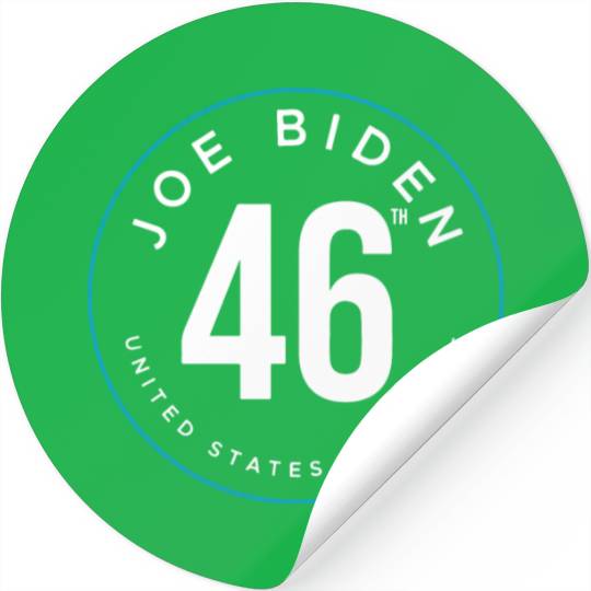 Joe Biden Victory 46 President Stickers