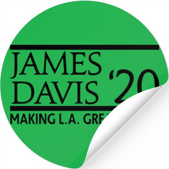 James Davis LA Great Stickers