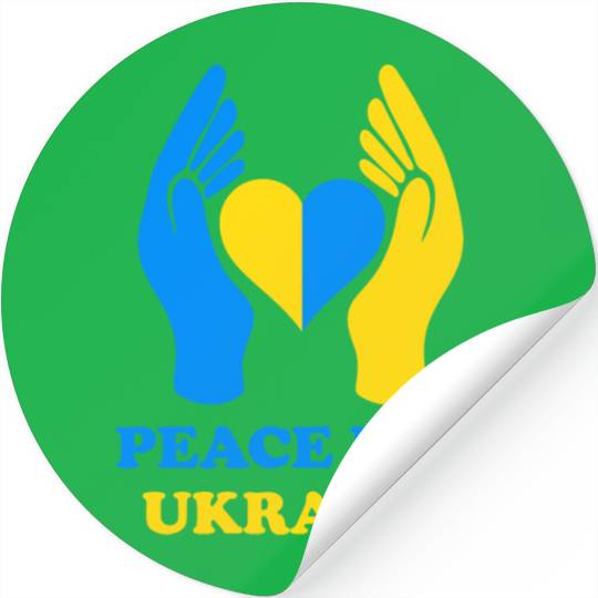 Peace for Ukraine Stickers