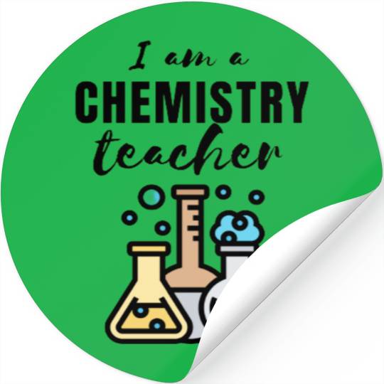Back To School Educational Chemistry Teacher Stickers