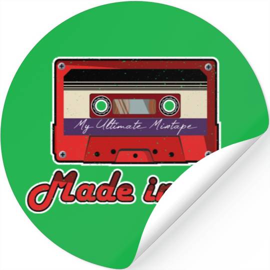 made in 90s ultimate mixtape Stickers