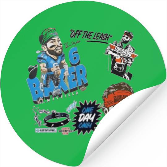 baker mayfield Stickers