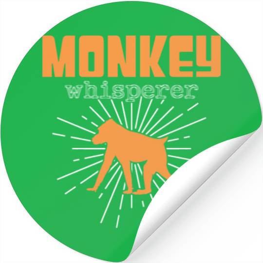 monkey whisperer Stickers