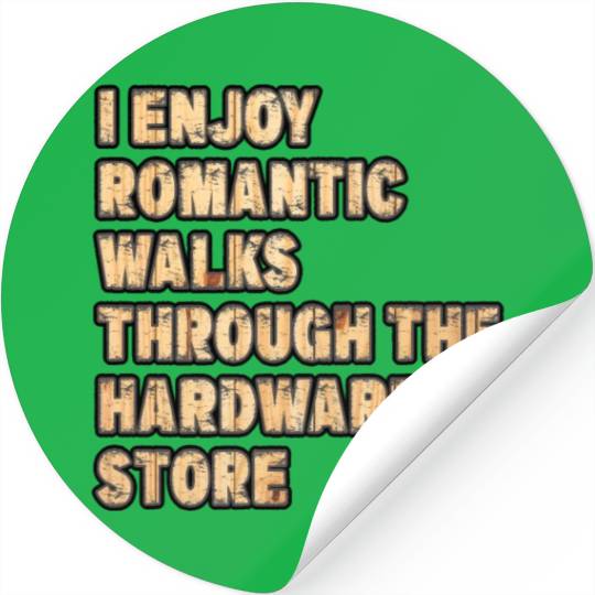 Funny Dad Handyman Hardware Store Tools Novelty Stickers