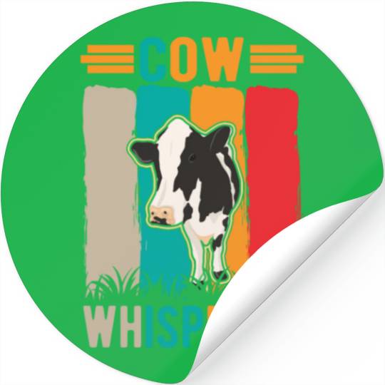 Cow Whisperer Cattle Cows Stickers