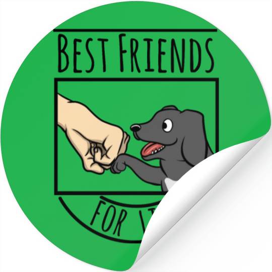 Great Dane Best Friends For Life Stickers