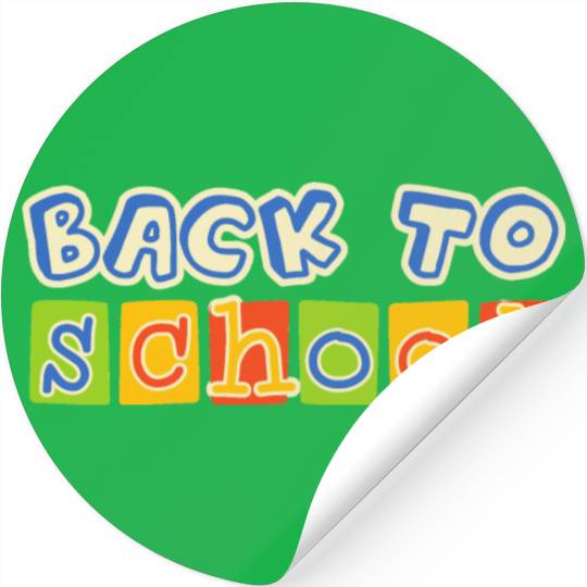 back to school Stickers
