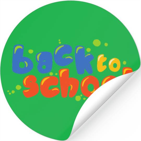 back to school Stickers