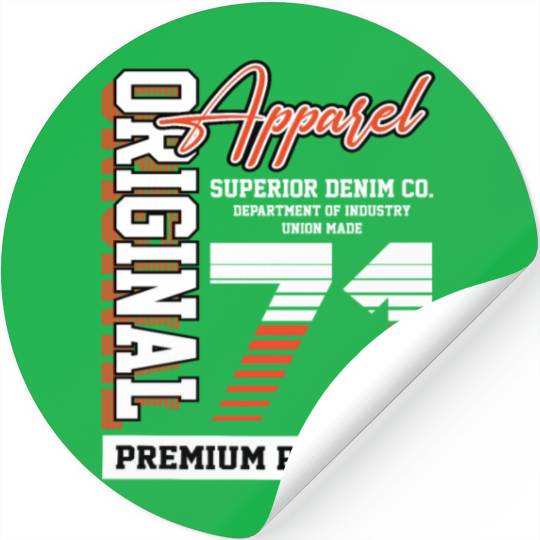 1971 Vintage Birthday Vintage Gift Retro Stickers