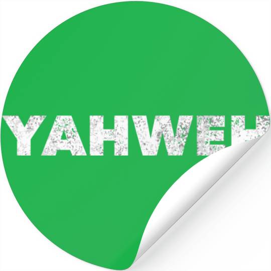 Yahweh Hebrew Jew Israelite 12 Tribes Of Judah Isr Stickers