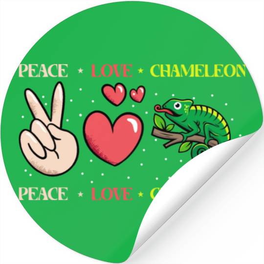 Chameleon Stickers