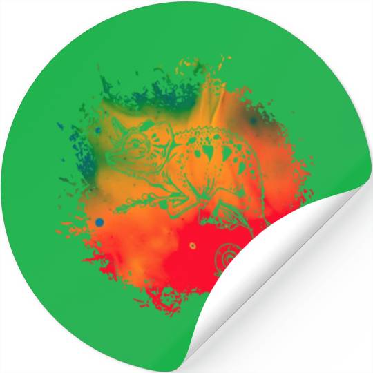 Chameleon Stickers