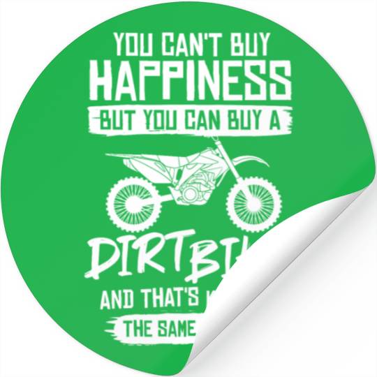 Dirt Bike Electric Motocross Riding MX Rider Stickers