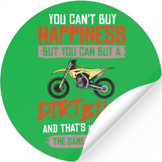 Dirt Bike Electric Motocross Riding MX Rider Stickers