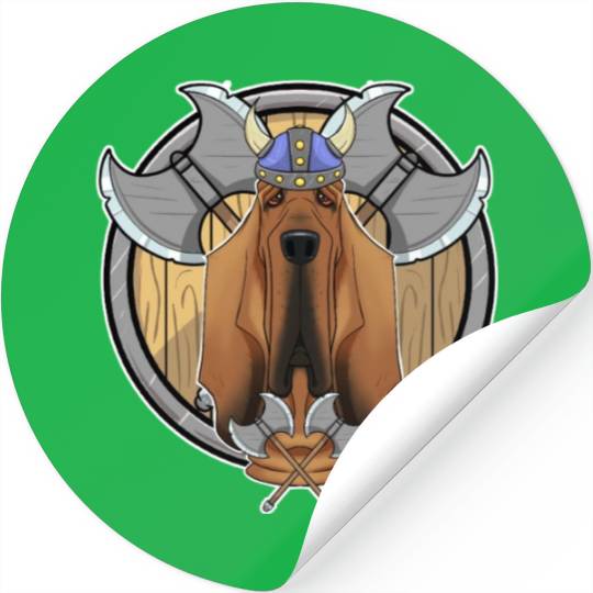 Bloodhound I Valhalla I Viking Stickers