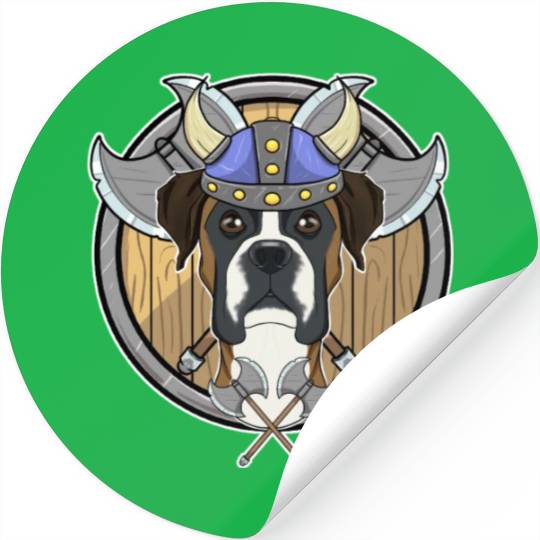 Boxer I Valhalla I Viking Stickers