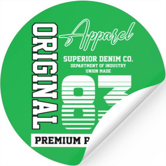 1983 Vintage Birthday Vintage Gift Retro Stickers