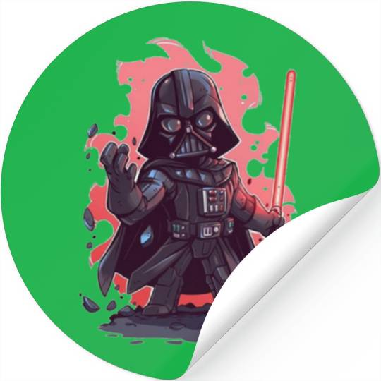 Artem star Wars Darth Vader Lando Calrissian Stickers