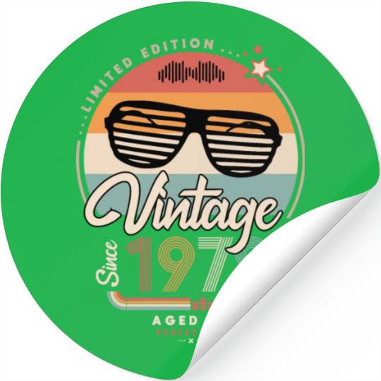 Vintage since 1978 Stickers