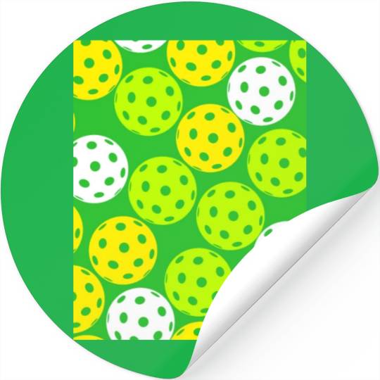 pickle ball Stickers