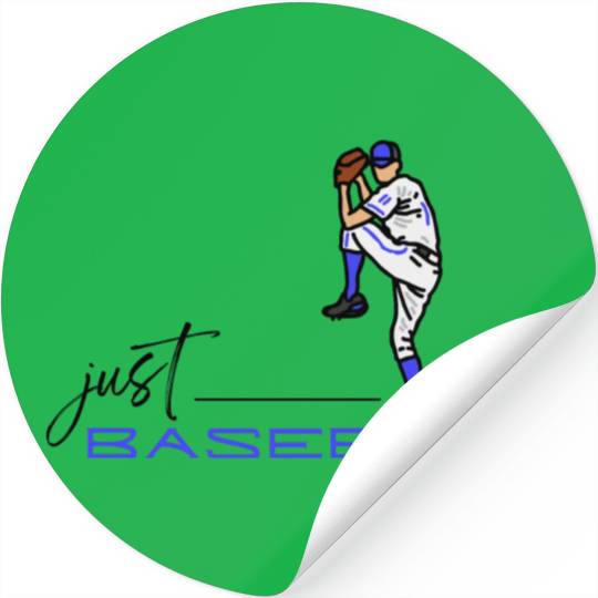 Just Baseball (Pitcher) Stickers