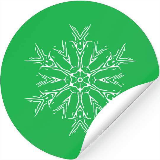 Mandala Lines Abstract Shape Pattern Stickers