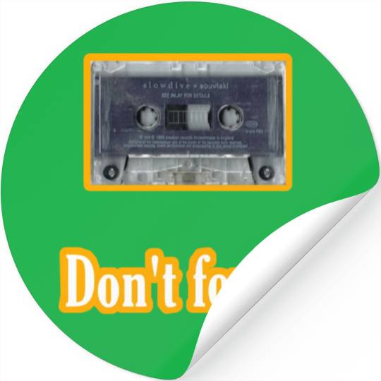 Cassette tape Stickers