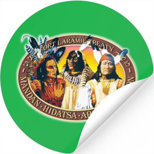 MHA Nation 3 Chiefs Logo Color transparent Stickers