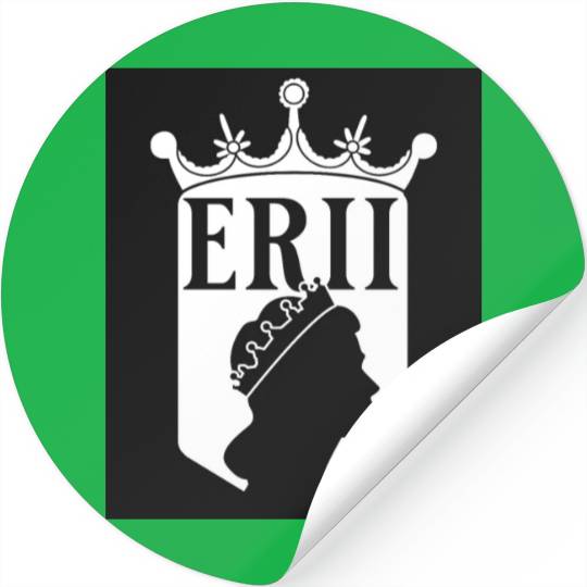 United Kingdom Monarch Queen Elizabeth ER II Stickers