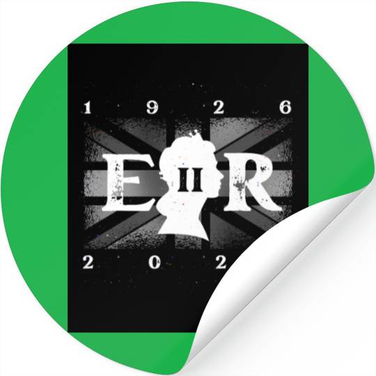 United Kingdom British Monarch Queen Elizabeth II Stickers