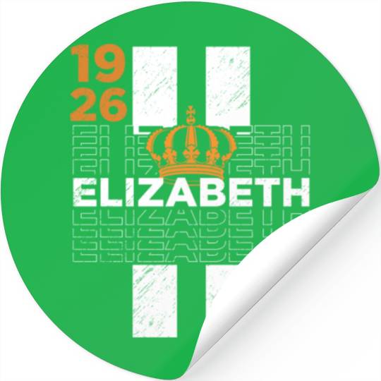 United Kingdom Monarch Her Majesty Queen Elizabeth Stickers