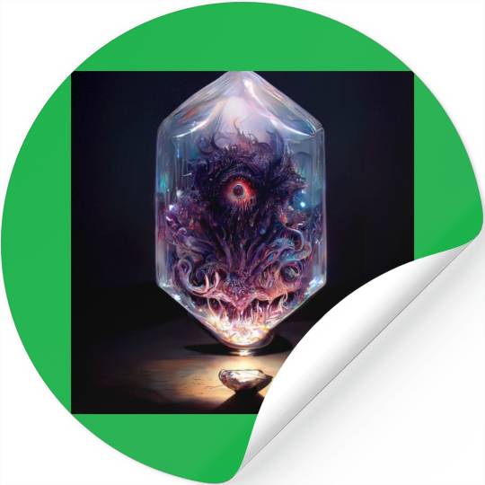 Cthulhu Art Stickers