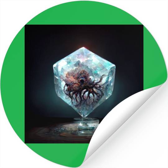 Cthulhu Art Stickers