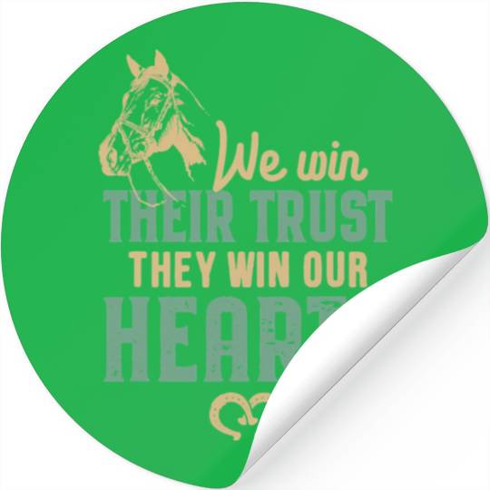 Horse Trust Horseback Riding Lover Horses Love Stickers