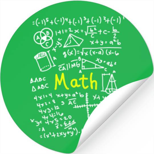 Math Design Stickers