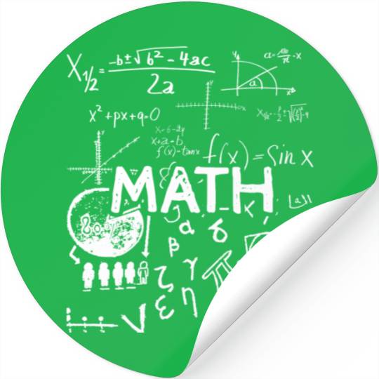 Math Design Stickers