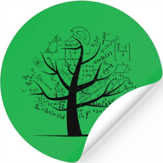 tree math formula Stickers