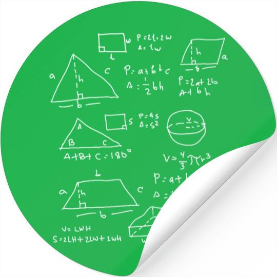 Math Design Stickers