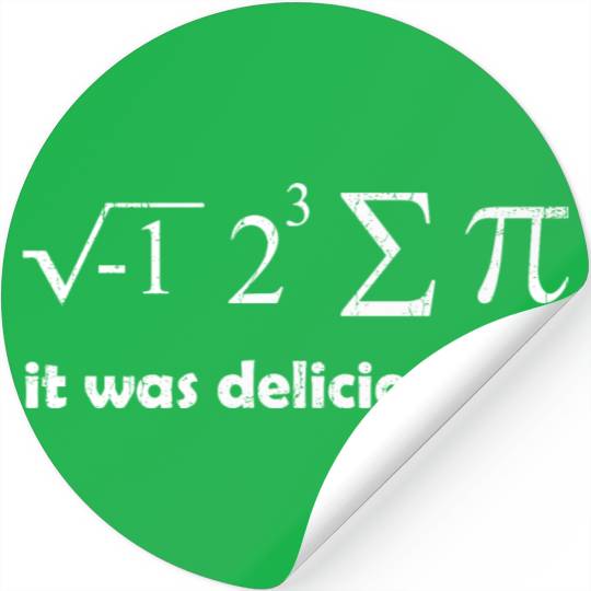 pi delicious Stickers
