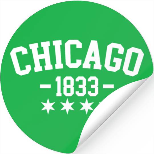 Chicago 1833 Stickers