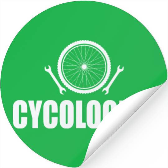 Cycologist Bicycle Mechanic Workshop Stickers