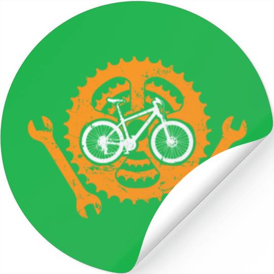 Bicycle Mechanic Bike Profession Training Stickers