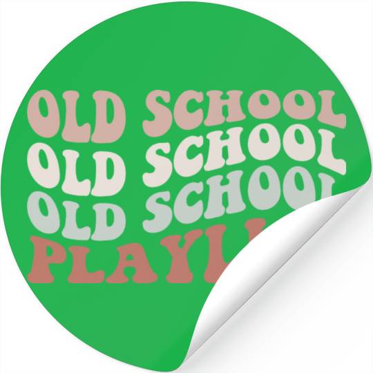 Old School Stickers